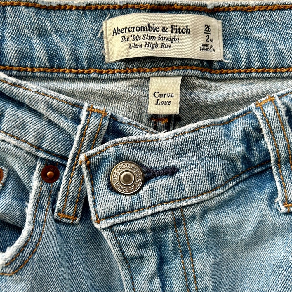 Abercrombie & Fitch 90’s Slim Straight Jeans